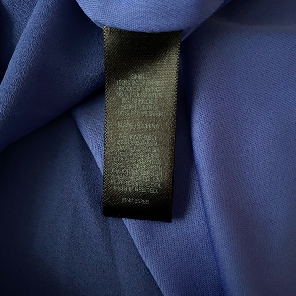 NWT Express Royal Blue One Shoulder Mini Dress – Size 2, Chic & Flirty! - Picture 7 of 7